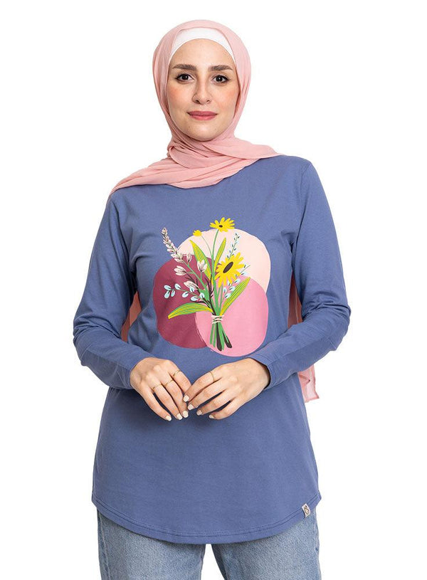 Jeans Printed Long - Sleeve Design 47 - Khotwh